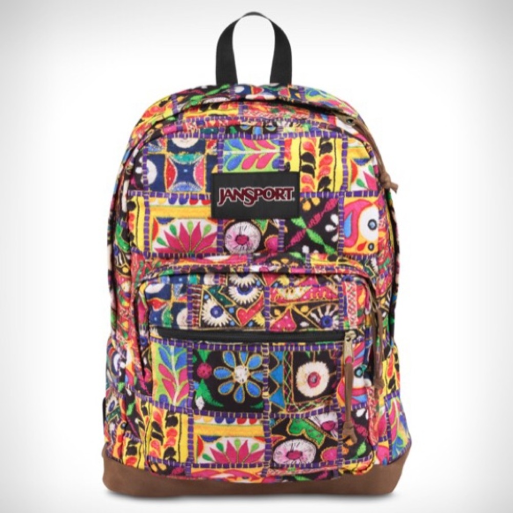 Jansport right pack world multi banjara jewel